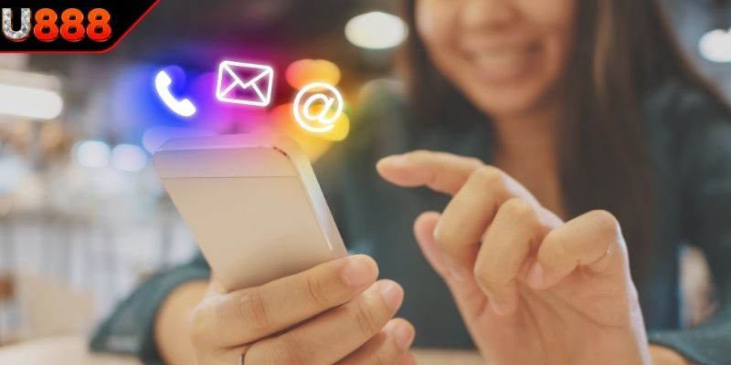 Hội viên dễ dàng kết nối U888 qua nhiều phương thức